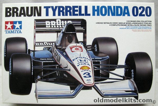 Tamiya 1/20 Braun Tyrrell Honda 020, 20029 plastic model kit